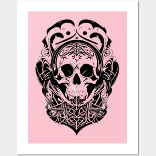 Skull Posters and Art